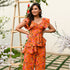 Valencia Orange Co-ord Set